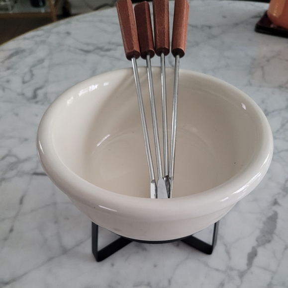 Vintage OBO Chocolate Fondue Set - Picture 6 of 6